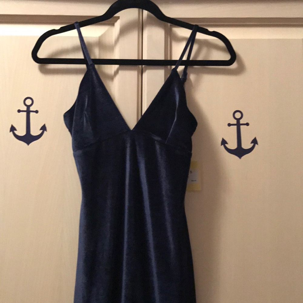 Velour dress